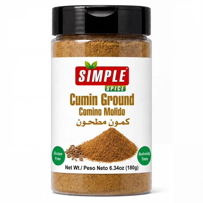 Simple Spice Cumin Ground Big shaker