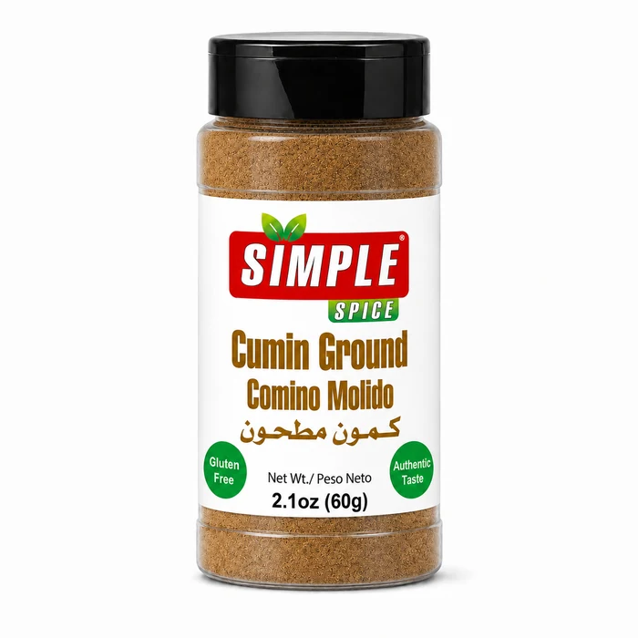 Simple Spice Cumin Ground Small shaker